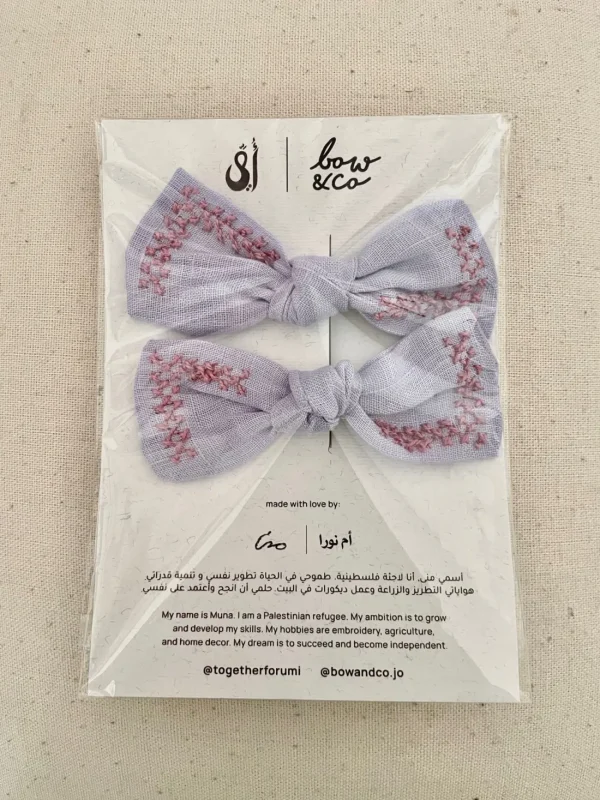 Bowu0026Co Bow - Lilac Clearance