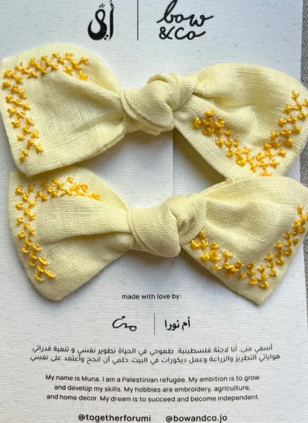 Bowu0026Co Bow - Yellow New