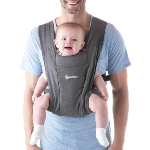 Ergobaby Embrace Newborn Carrier - Soft Knit - Heather Grey Discount