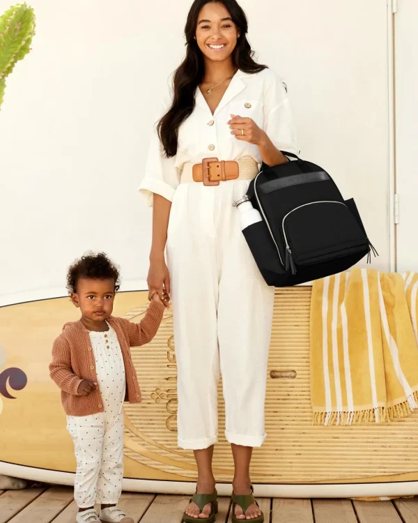 Skip Hop Envi Luxe Backpack Diaper Bag - Black Clearance