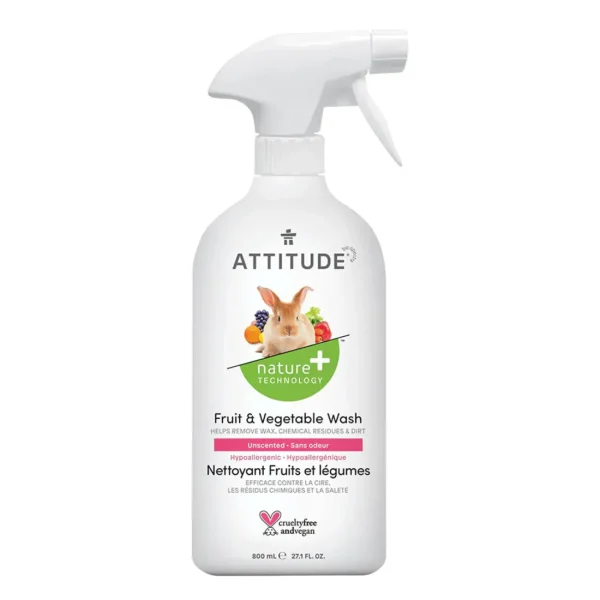 ATTITUDE Fruit & Vegetable Wash Unscented 800ml Online