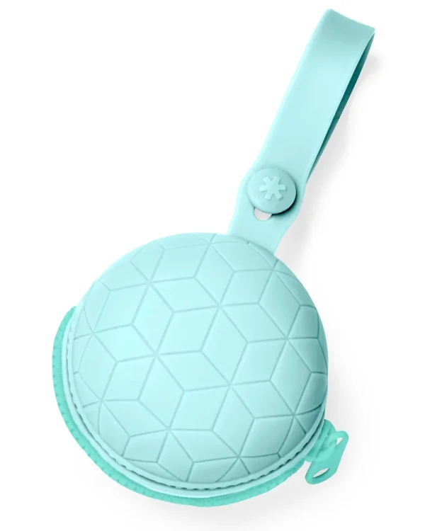 Skip Hop Grab & Go Silicone Pacifier Holder - Teal Sale