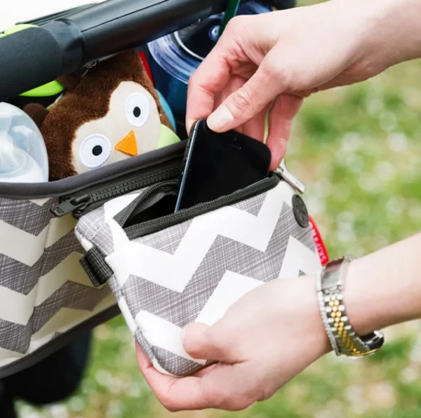 Skip Hop Grab & Go Stroller Organizer - Chevron Discount
