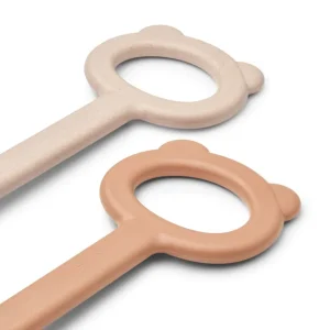 Liewood Hilda Shovel & Rake - Rose/Blossom Hot