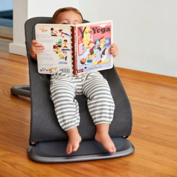 Ergobaby 3-IN-1 Evolve Baby Bouncer - Charcoal Grey Clearance
