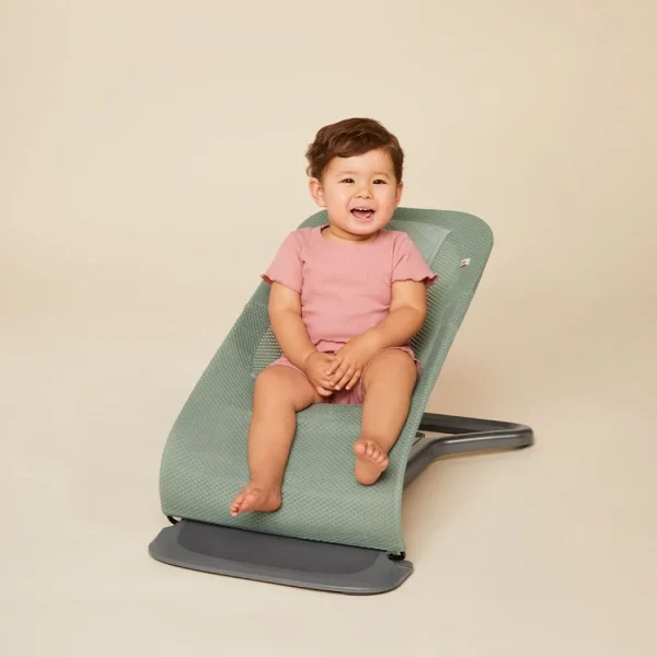 Ergobaby 3-IN-1 Evolve Mesh Baby Bouncer - Sage Green New