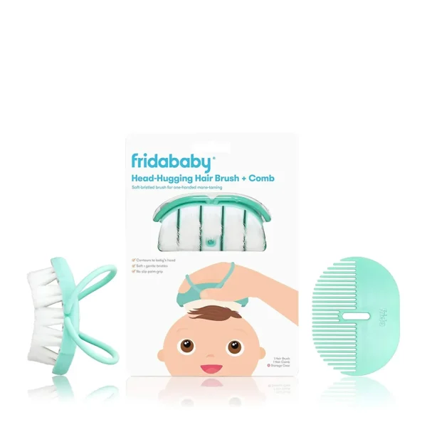 FridaBaby Infant Hairbrush + Comb + Case Discount