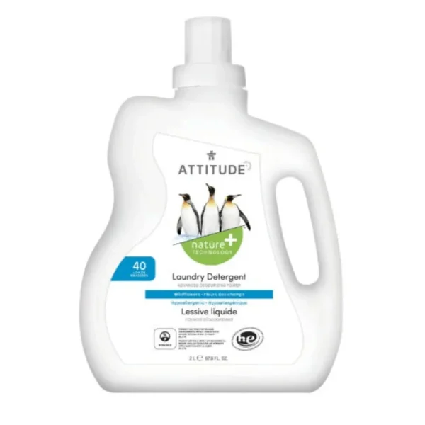 ATTITUDE Laundry Detergent Wildflowers - 2 Liters Hot