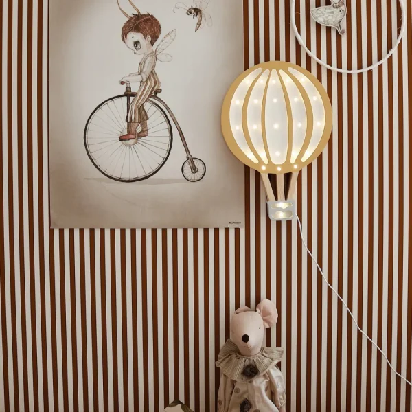 Little Lights Hot Air Balloon Lamp - Mustard Sale