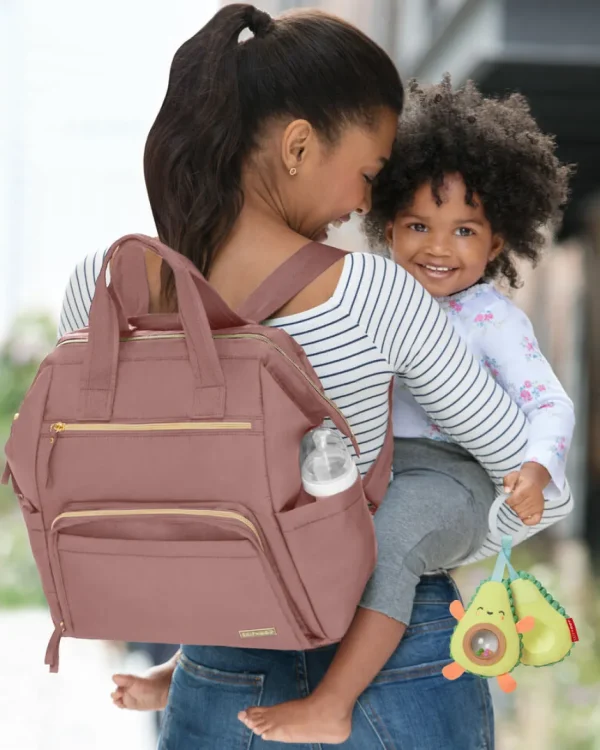 Skip Hop Mainframe Diaper Backpack - Dusty Rose Discount