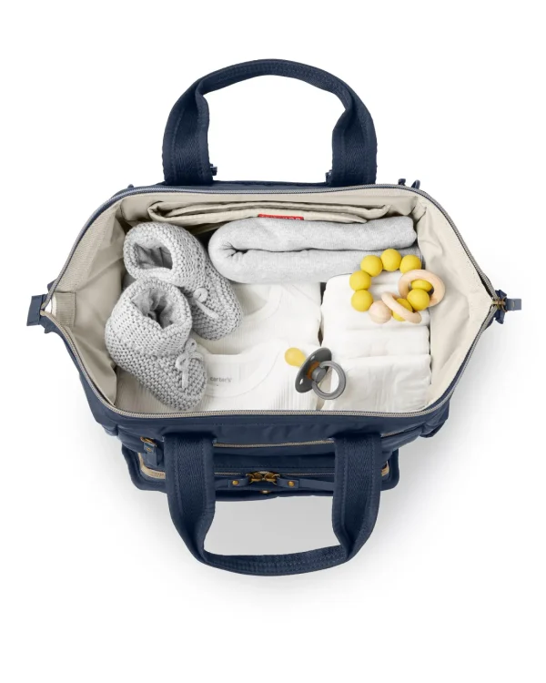 Skip Hop Mainframe Wide Open Diaper Backpack - Navy Clearance
