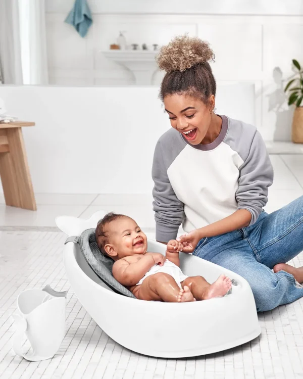 Skip Hop MOBY® Waterfall Bath Rinser - White Hot