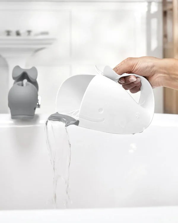 Skip Hop MOBY® Waterfall Bath Rinser - White Hot