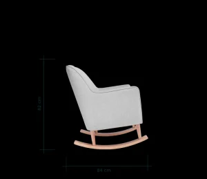 Tutti Bambini Noah Rocking Chair - Pebble (Grey) Hot