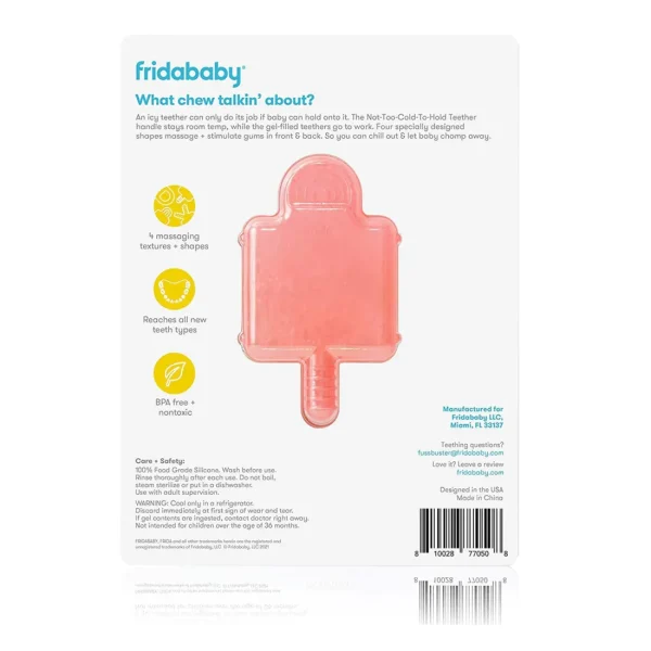 FridaBaby Not-Too-Cold-To-Hold Teether Discount