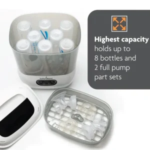 Baby Brezza One Step Baby Bottle Sterilizer and Dryer Advanced New