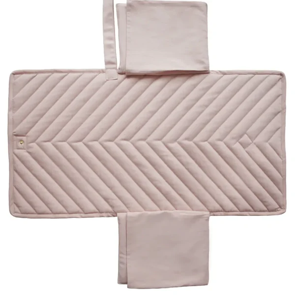 Mushie Portable Changing Pad - Blush Outlet