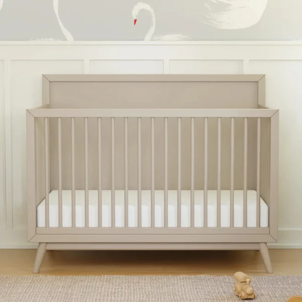 Babyletto Pre-Order Palma 4-in-1 Convertible Crib with Toddler Bed Conversion Ki New