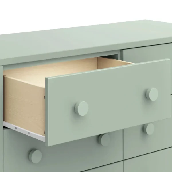 DaVinci Pre-Order Sammy Scallop 6-Drawer Dresser Exclusive - Light Sage Online
