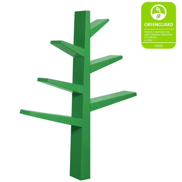 Babyletto Pre-Order Spruce Tree Bookcase - Green Hot