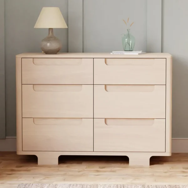 Babyletto Pre-Order Yuzu 6-Drawer Dresser - Washed Natural Hot