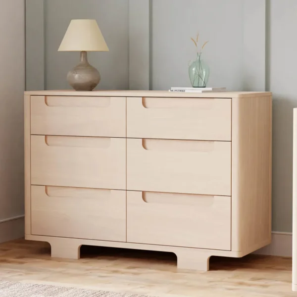 Babyletto Pre-Order Yuzu 6-Drawer Dresser - Washed Natural Hot
