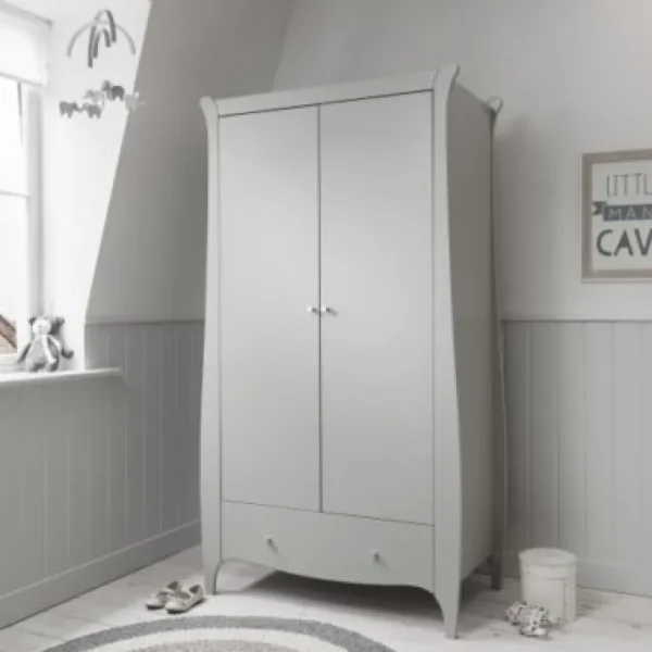 Tutti Bambini Roma Wardrobe - Dove Grey Clearance