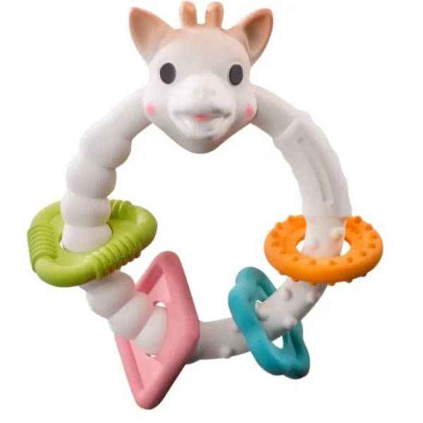 Sophie La Giraffe So'Pure Teething Ring Colo'Rings Best