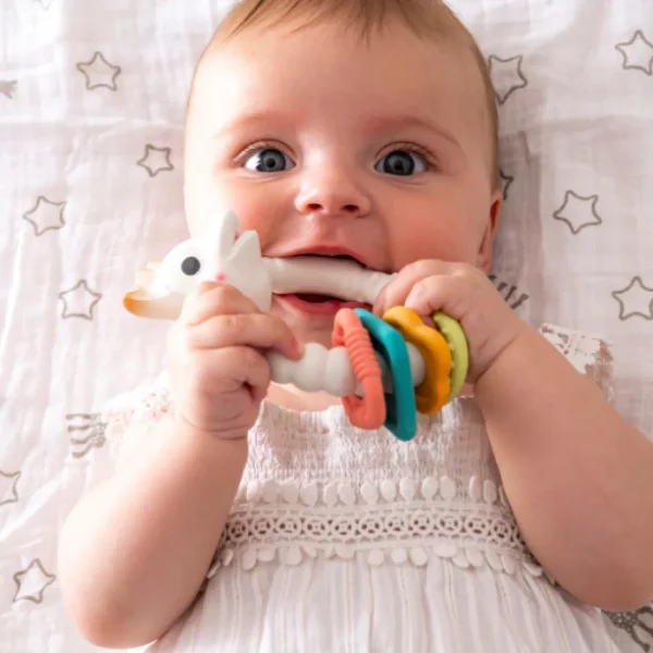 Sophie La Giraffe So'Pure Teething Ring Colo'Rings Best