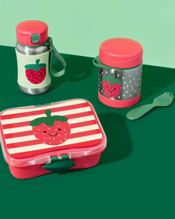 Skip Hop Spark Style Lunch Kit - Strawberry Hot