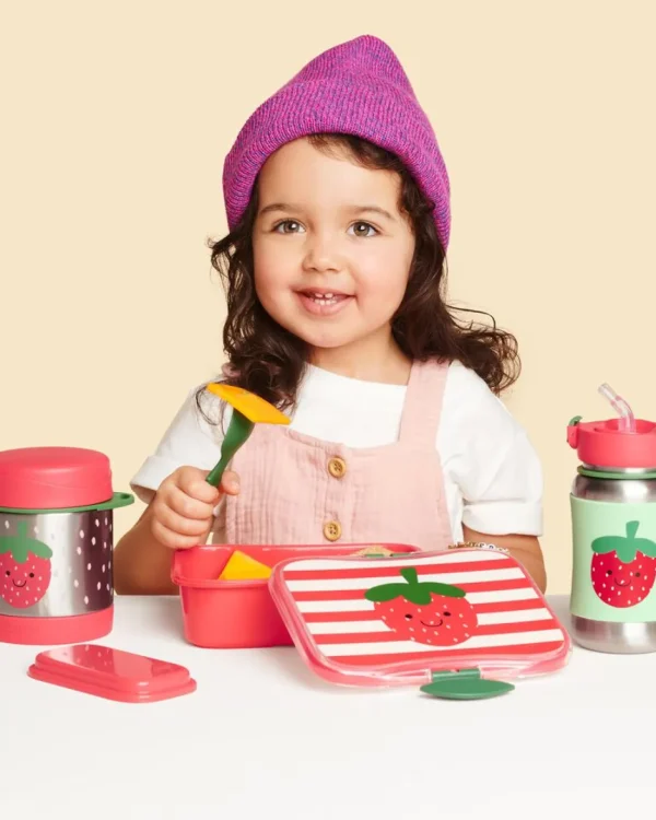 Skip Hop Spark Style Lunch Kit - Strawberry Hot
