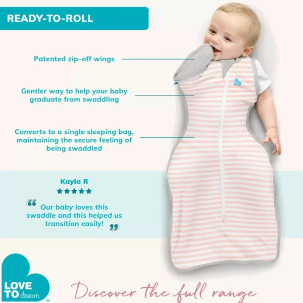 Love to Dream Swaddle Up™ Transition Bag Lite 0.2 TOG Gray You Are My - LARGE Sale