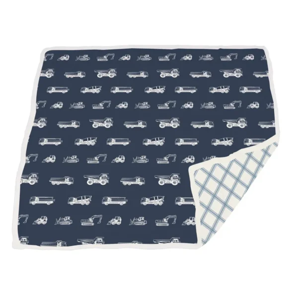 Newcastle Classics Things That Go and Buffalo Check Plaid Newcastle Blanket Outlet