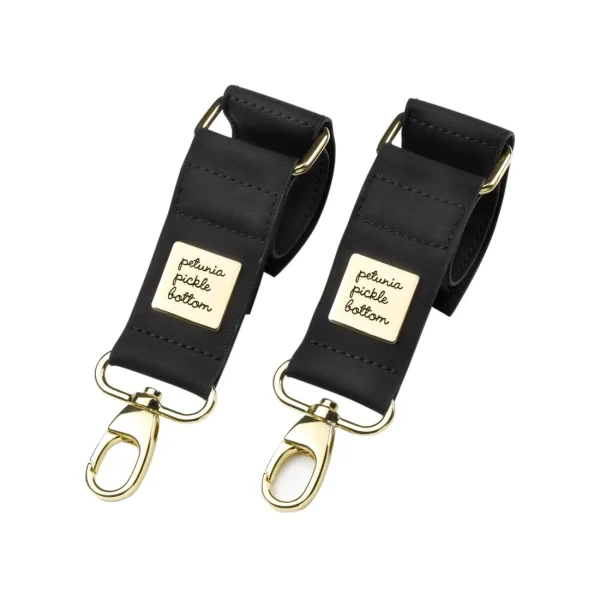 Petunia Pickle Bottom Valet Stroller Clips - Black Hot