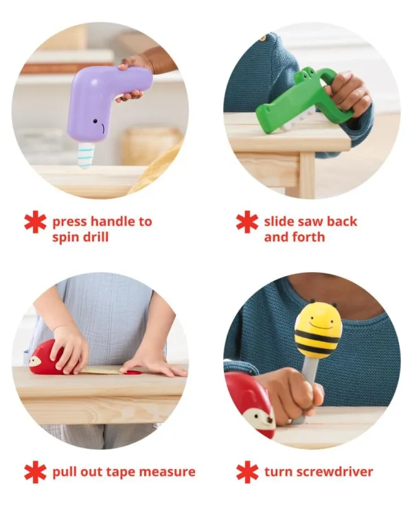 Skip Hop Zoo Crew Tool Set Toy Hot