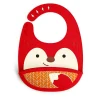 Skip Hop Zoo Fold & Go Silicone Bib - Fox Best