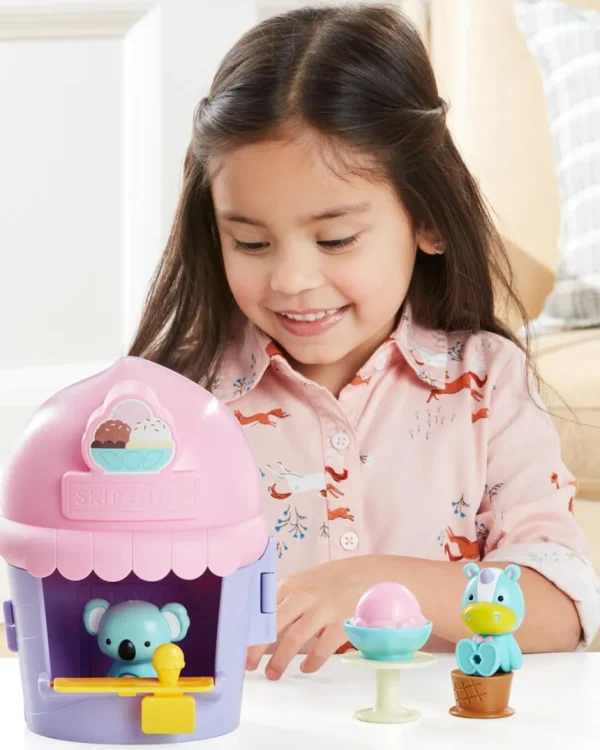 Skip Hop Zoo Ice Cream Shoppe Playset Toy - Unicorn Clearance