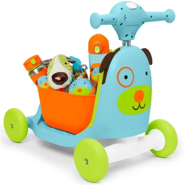 Skip Hop Zoo 3-in-1 Ride On Toy - Dog Hot