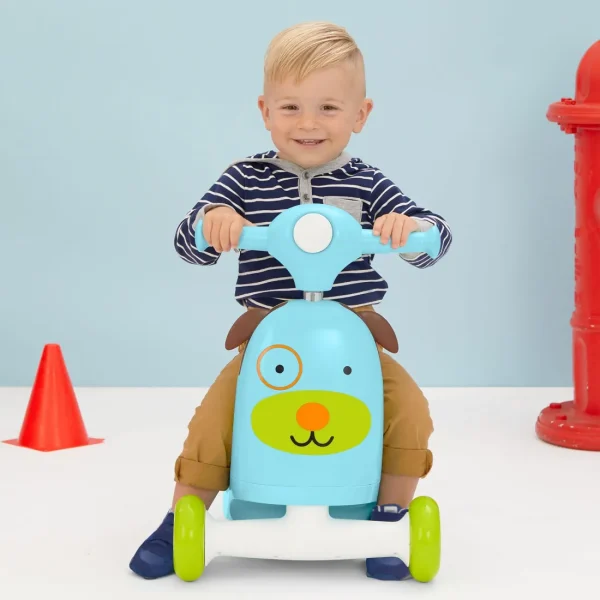 Skip Hop Zoo 3-in-1 Ride On Toy - Dog Hot