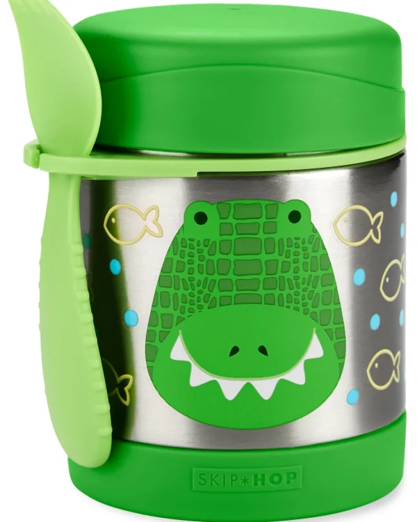 Skip Hop Zoo Insulated Food Jar - Crocodile Hot