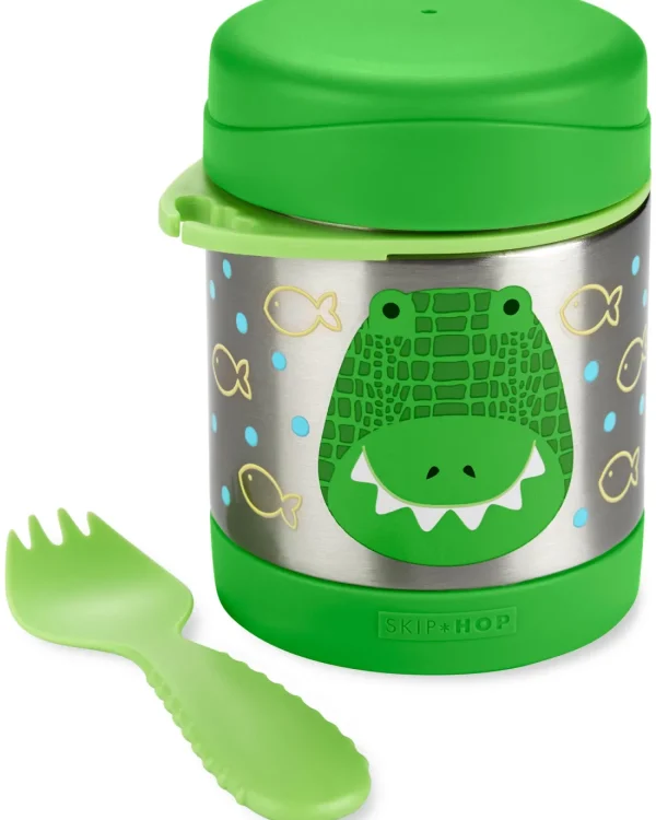Skip Hop Zoo Insulated Food Jar - Crocodile Hot