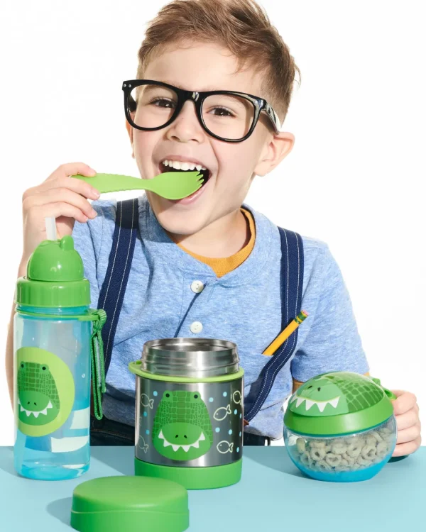 Skip Hop Zoo Insulated Food Jar - Crocodile Hot