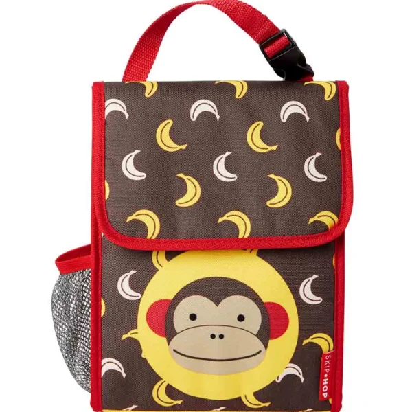 Skip Hop Zoo Insulated Kids Lunch Bag - Monkey Fashion