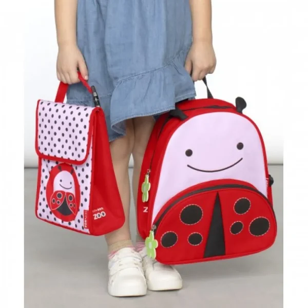 Skip Hop Zoo Insulated Kids Lunch Bag - Ladybug Online