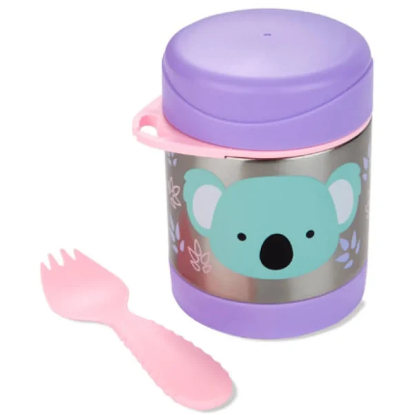 Skip Hop Zoo Insulated Little Kid Food Jar - Koala Best