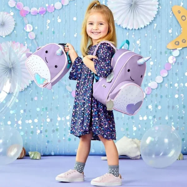 Skip Hop Zoo Little Kid Backpack - Narwhal Fashion