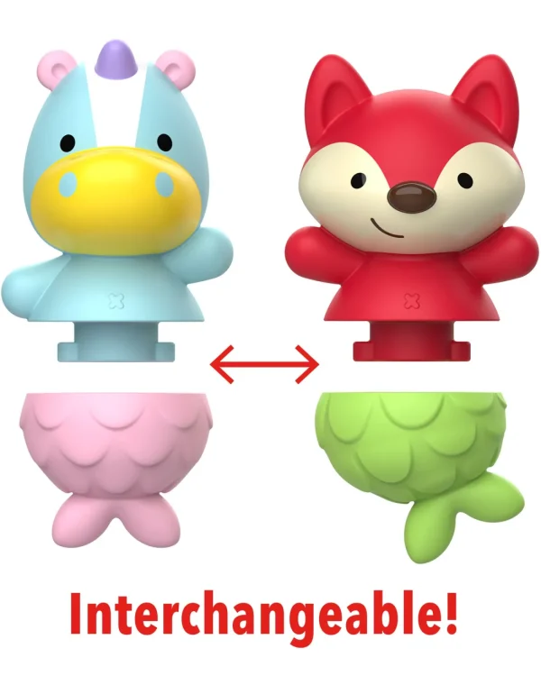 Skip Hop Zoo Mix & Match Flippers- Unicorn/Fox Best