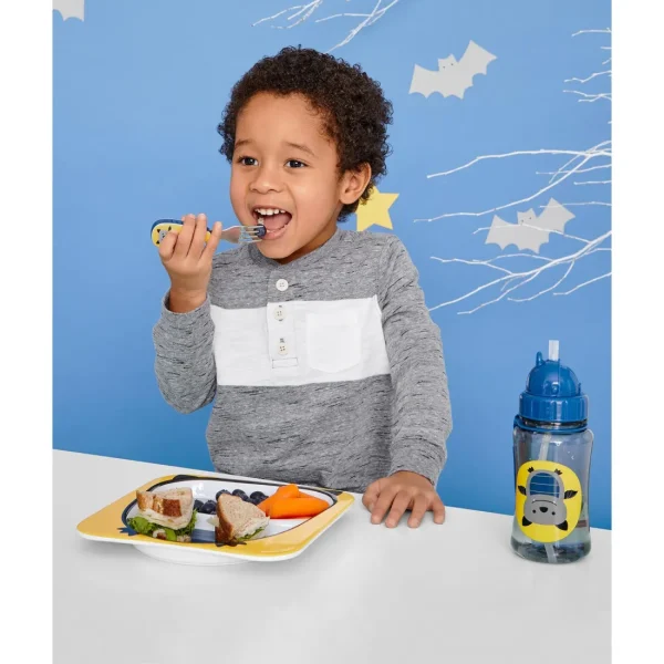 Skip Hop Zoo Plate & Bowl Set - Bat Hot