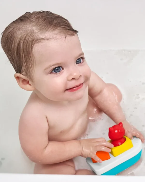 Skip Hop Zoo Sort & Stack Boat Baby Bath Toy Clearance