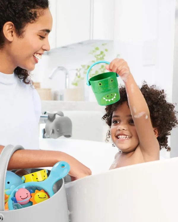 Skip Hop Zoo Stack & Pour Buckets Baby Bath Toy Online